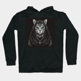 Bengal Cat Nun Hoodie